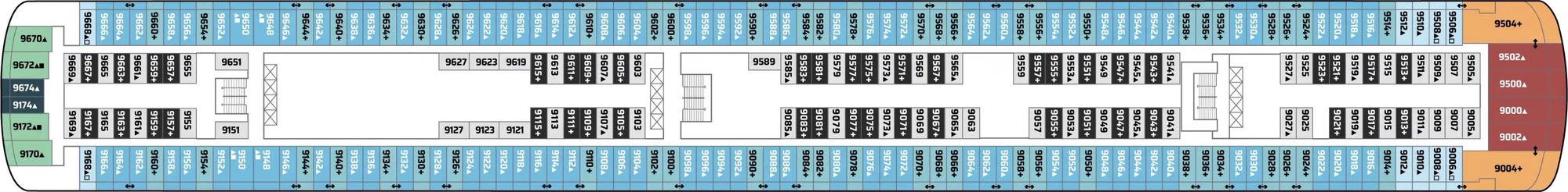 Deck 9 plan